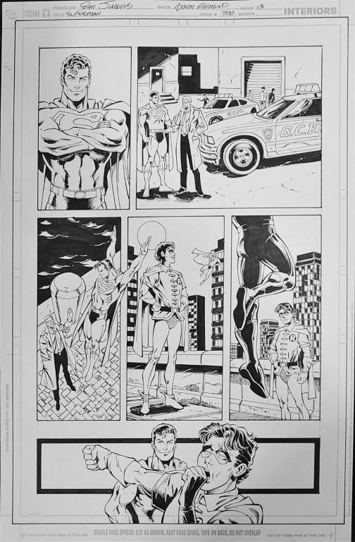 Superman 700 pg. 28 by P: Dan Jurgens I: Norm Rapmund